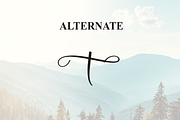 Mountain | Script Font, a Handwritten Font by Scratchones (Thumbnail 8 of 9)