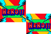 Hero Comic Art Background Design EPS, a Background Graphic by TrueVector (Thumbnail 3 of 3)