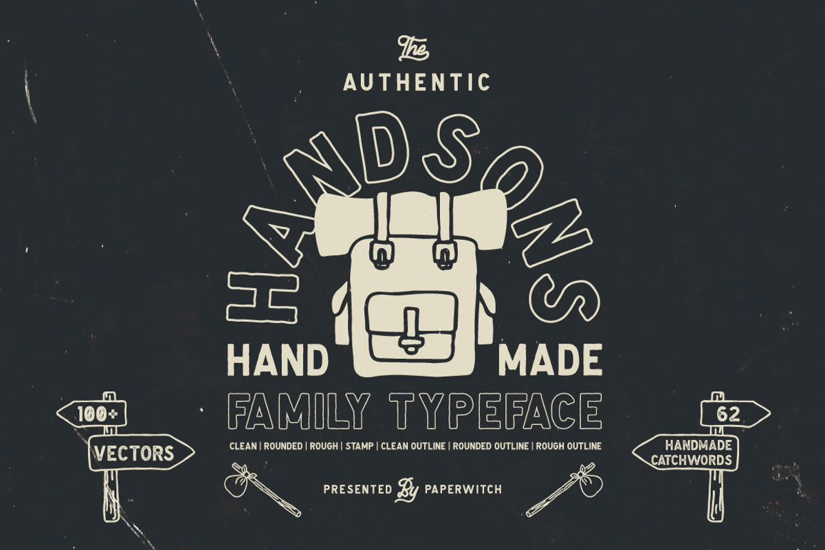 Handsons Typeface