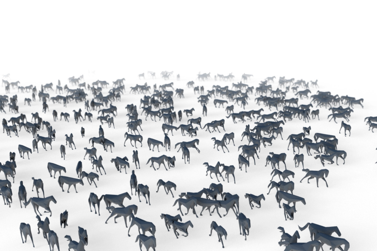 Low Poly Horses Pack, an Animal 3D Model by Tedi Permana (Photo 28 of 28)