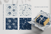 Indigo Seamless Patterns, a Pattern Graphic by Tkoko vectors & patterns (Thumbnail 9 of 16)