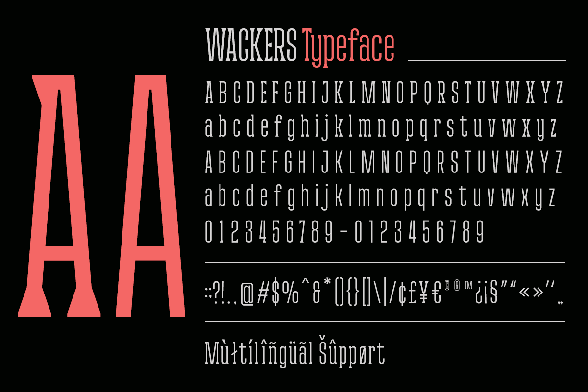 Ultra Condensed Duo Font - Wackers, a Serif Font by Font Liner (Photo 10 of 10)