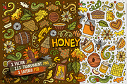 Honey Objects & Symbols Set, an Object Graphic by BALABOLKA (Thumbnail 2 of 4)