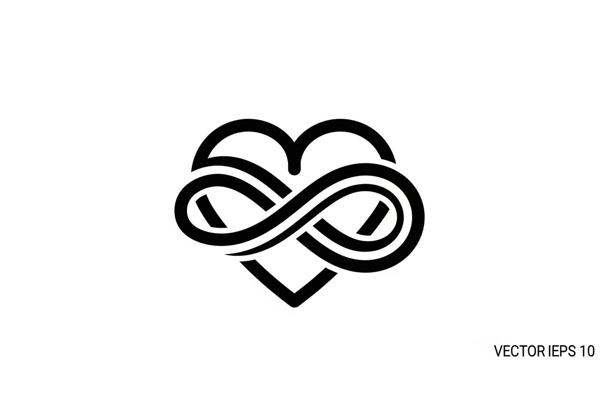 50 Infinity Heart Symbol Vector Bund, an Illustration by abu67222 (Photo 43 of 55)
