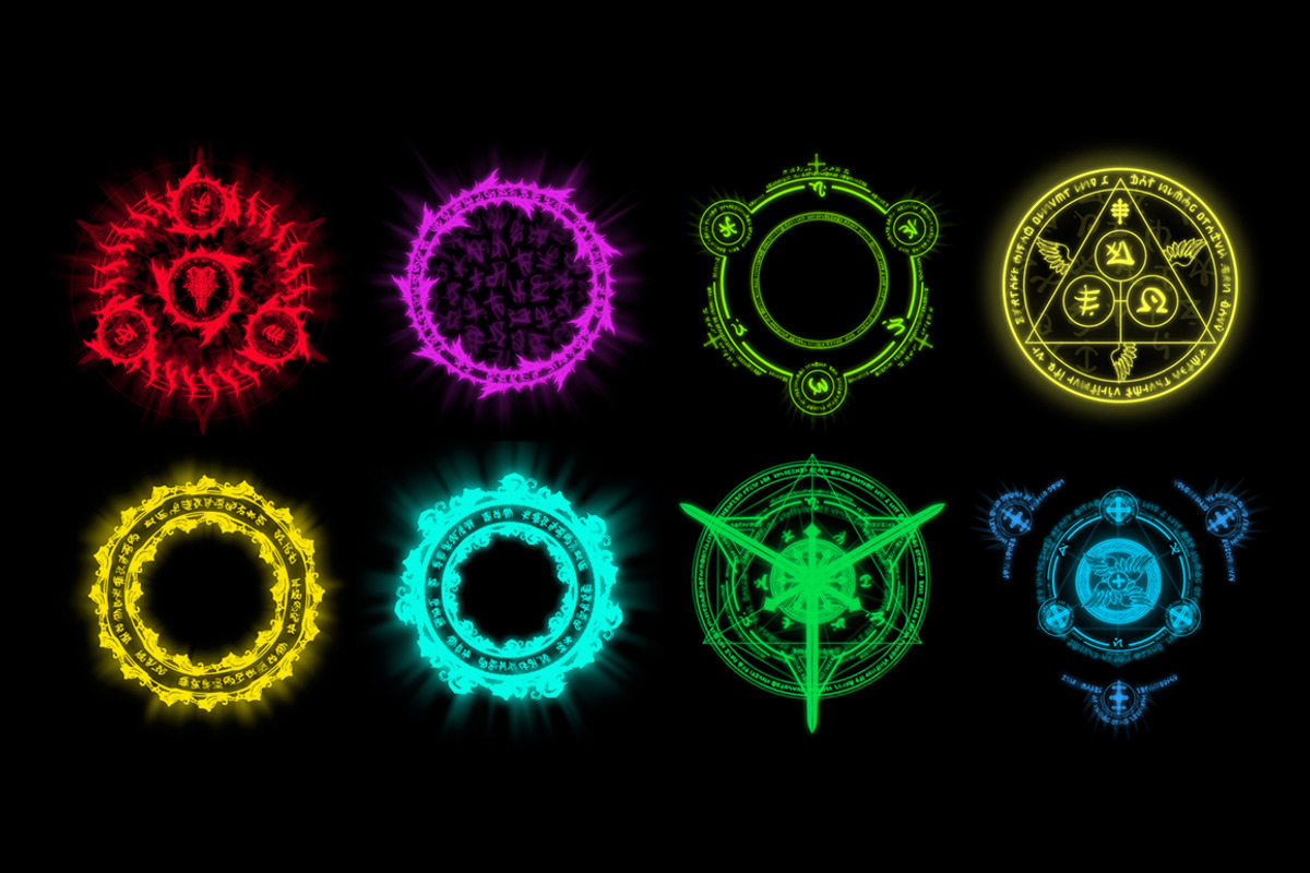 Spell and Runes, an Object Graphic by GeekClick