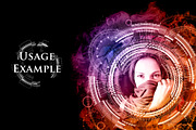 52 Complex Futuristic Circle Brushes, a Brush Add-On by xresch (Thumbnail 11 of 15)