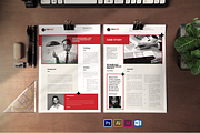 Case Study Template 02, a Stationery Template by spidergraph (Thumbnail 1 of 5)