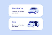 Passenger transfer, taxi order cards, a Transportation Illustration by PaperTrident (Thumbnail 8 of 12)