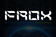 Modern Space - Techno Logo Font, a Sans Serif Font by Nirmana Visual (Thumbnail 7 of 11)