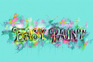 Watercolor Text Paint Plugin