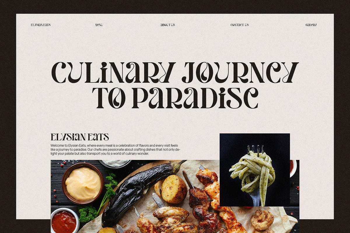 Giamlass - Unique Display Serif, a Serif Font by BrandSemut (Photo 5 of 16)