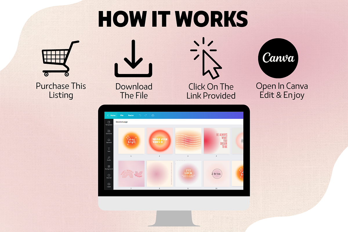 Gradient Instagram, Aura Quotes, a Social Media Template by EliteMatidi (Photo 5 of 7)