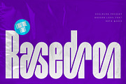 Rasedron - Modern Logo Font, a Sans Serif Font by Sealoung (Thumbnail 1 of 8)