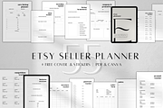 Printable Etsy Business Planner, a Stationery Template by BRANDcontent (Thumbnail 1 of 6)