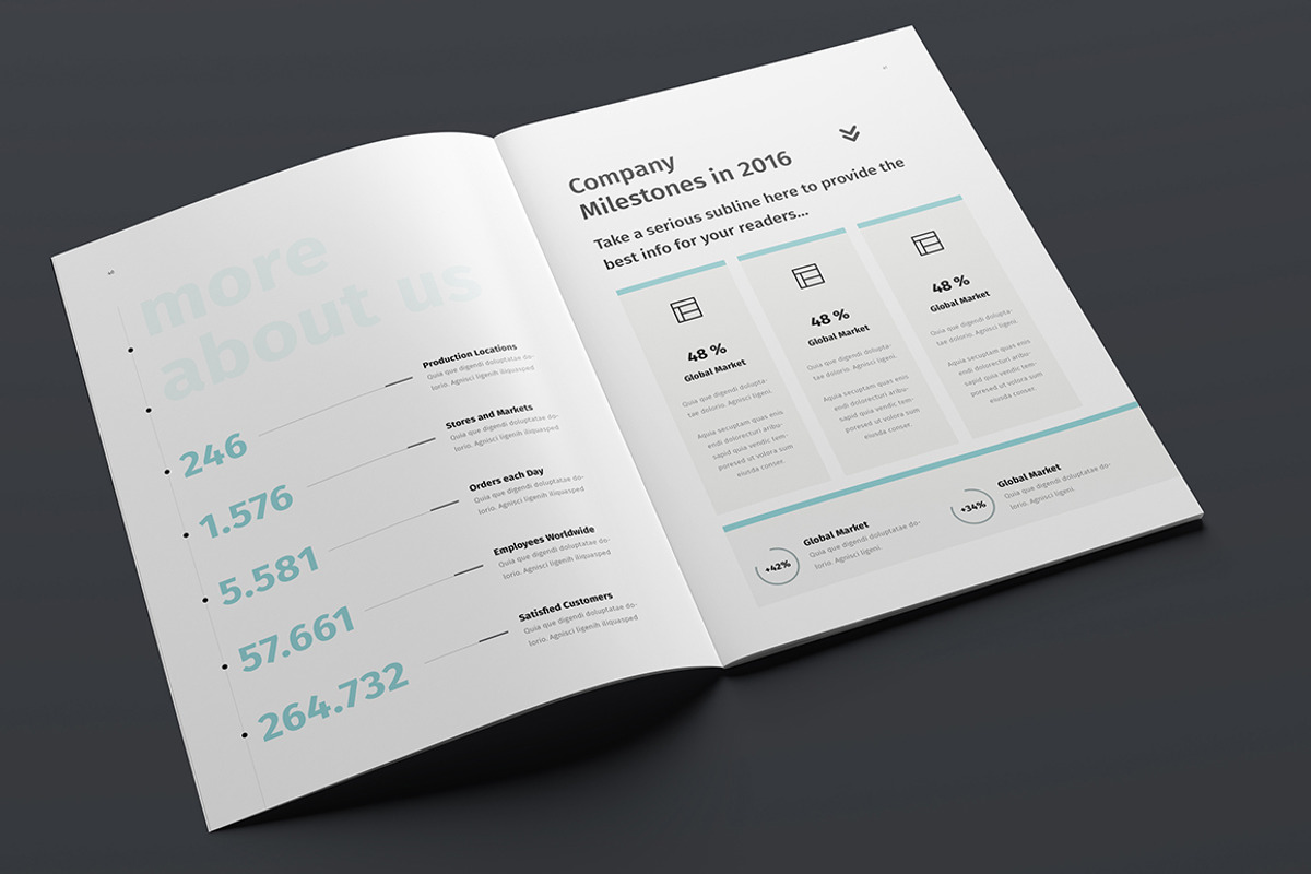 Annual Report, a Brochure Template by Egotype (Photo 21 of 28)