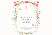 French roses with butterflies, a Decorative Illustration by AnnelyBlooms (Thumbnail 2 of 8)
