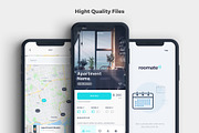 Roomate iOS UI Kit, an UI Kit Template by uicube (Thumbnail 2 of 4)