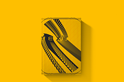 Abstract Geometric Poster Collection, a Poster Template by NJ Himel (Thumbnail 13 of 21)