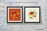 Forest Foliage Illustrations, an Object Graphic by Komet & Flicker (Thumbnail 7 of 7)