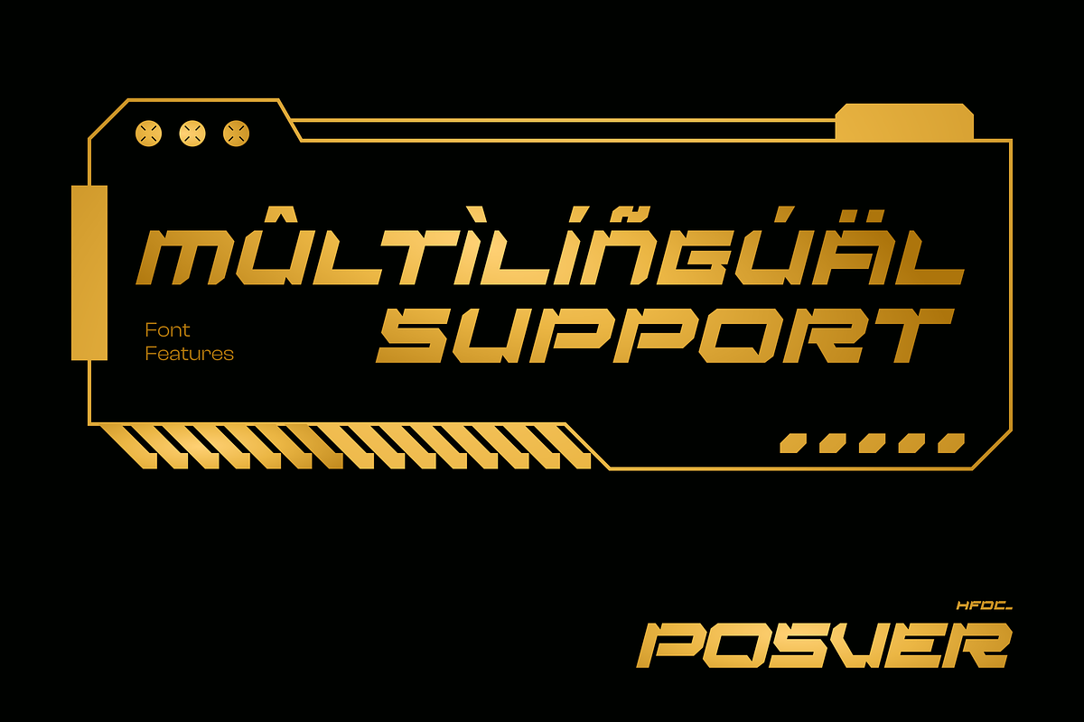 Posver Futuristic, a Sans Serif Font by 24Design Studios (Photo 5 of 6)