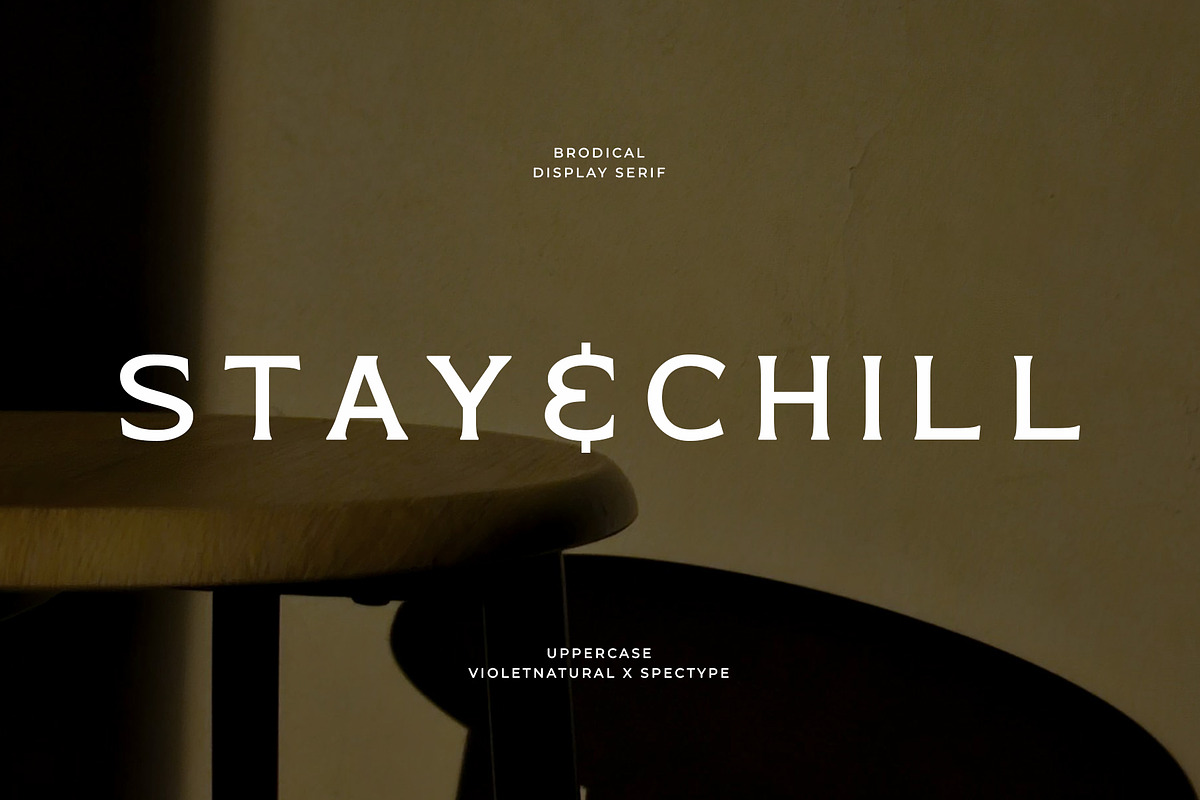 Brodical Serif, a Serif Font by Violet Natural (Photo 4 of 8)