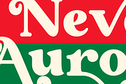 Never Aurora, a Serif Font by zaaintype (Thumbnail 4 of 11)