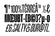 Kimotto Condensed | Condensed Sans, a Sans Serif Font by Jolicia Type (Thumbnail 10 of 12)