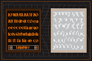 Gradioo - Psychedelic Display Font, a Sans Serif Font by MaikoHatta (Thumbnail 9 of 10)