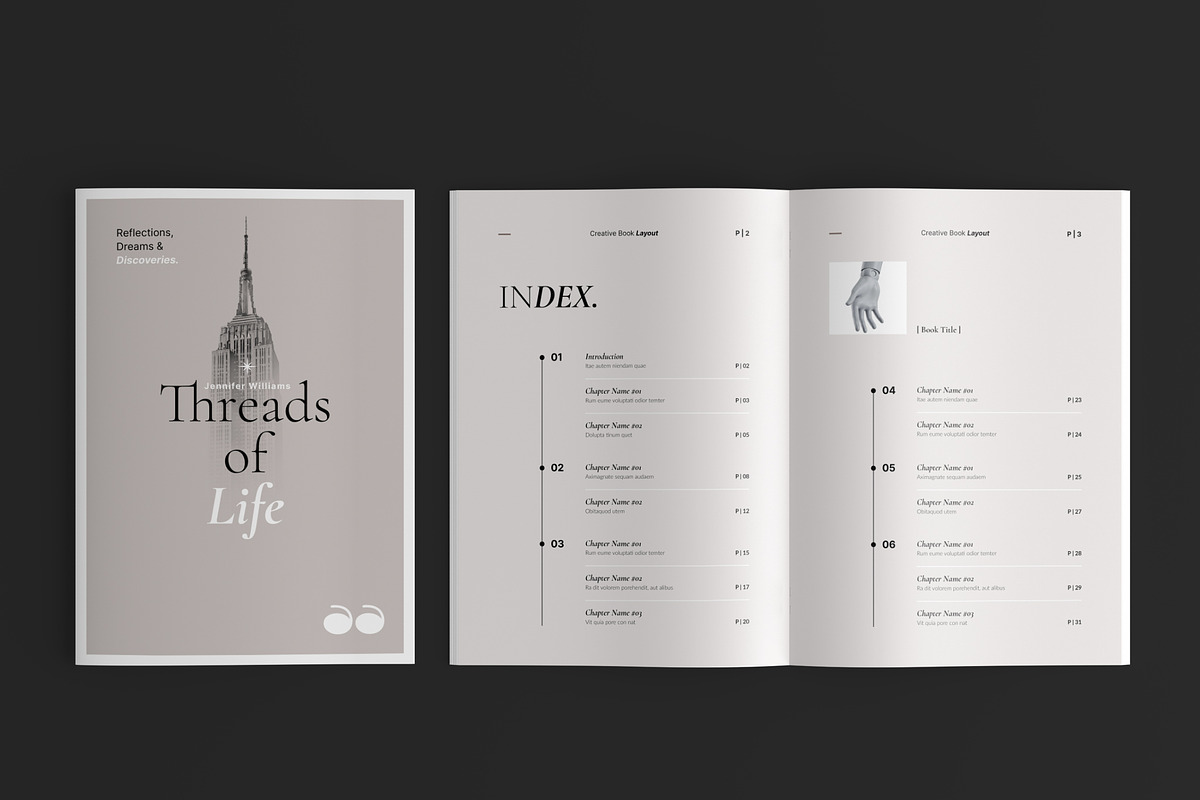 Book Layout Template, a Brochure Template by UnifyArts (Photo 3 of 17)