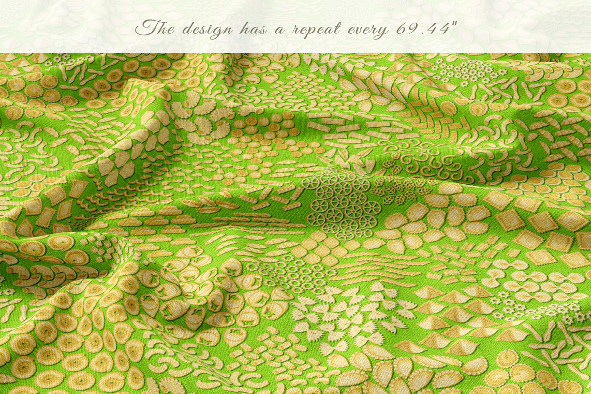 Seamless pattern of Italian pasta 2, a Pattern Graphic by Yummy (Photo 3 of 8)