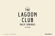 Old Lutz Cemetery, a Sans Serif Font by Komet & Flicker (Thumbnail 3 of 12)