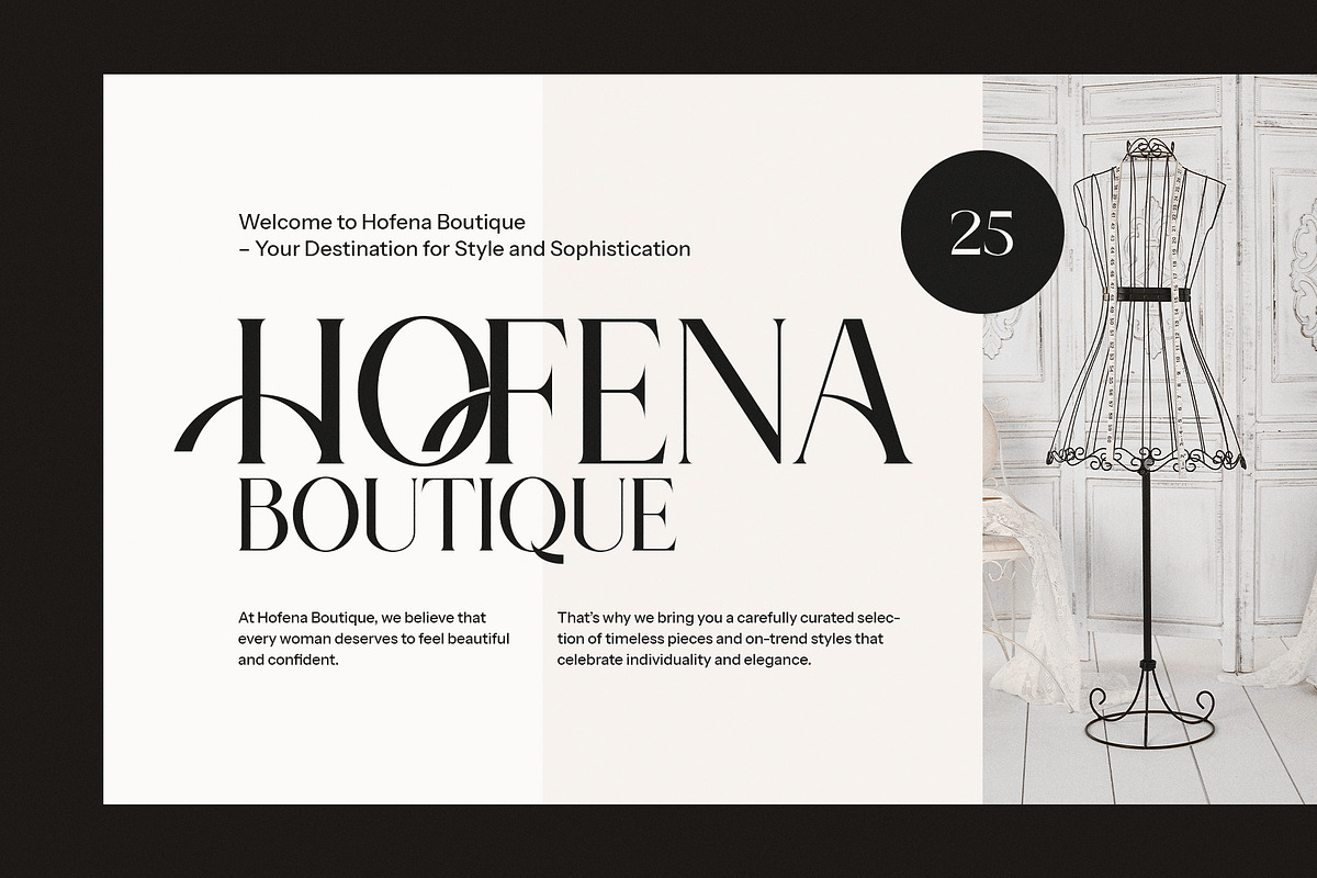 Cazela Elegant Serif Font, a Serif Font by Graphicxell (Photo 4 of 8)