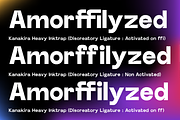 Kanakira Sans Typeface, a Sans Serif Font by Jetsmax® Studio (Thumbnail 5 of 10)