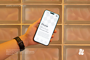 Phone Desk Mockup Set - Vol 1, an iPhone Mockup by DOBE Studio (Thumbnail 4 of 4)