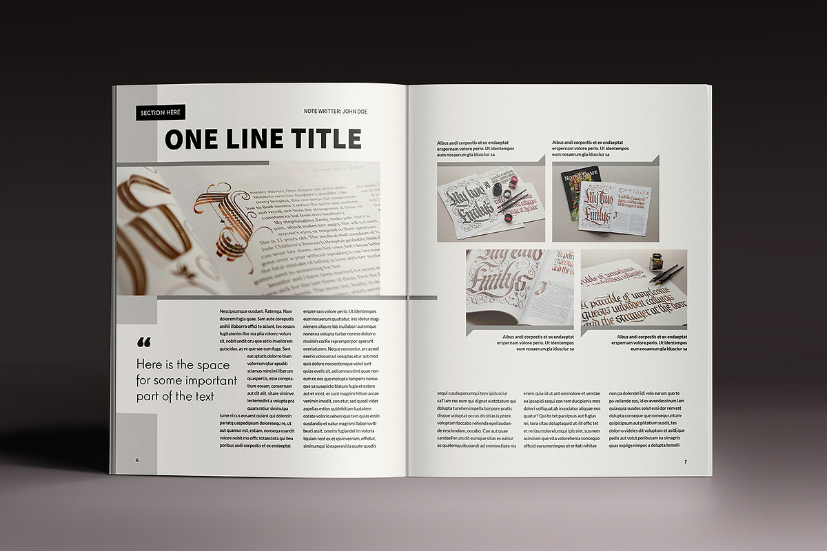 Design MGZ, a Magazine Template by Luuqas Design (Photo 5 of 17)