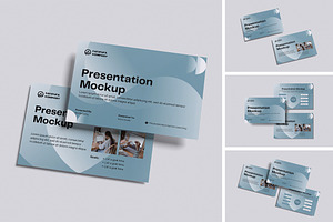 Presentation Mockup, an Advertising Mockup by Pikachudesign
