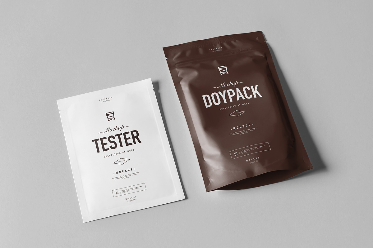 Doypack Mock-up, a Packaging Mockup by Yogurt86 (Photo 6 of 9)
