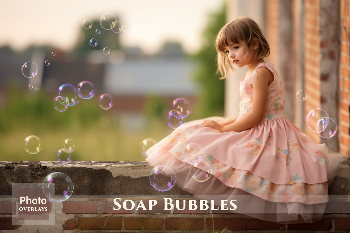 Bubbles Photoshop Overlays, an Object Graphic by HappyNews (Photo 1 of 6)