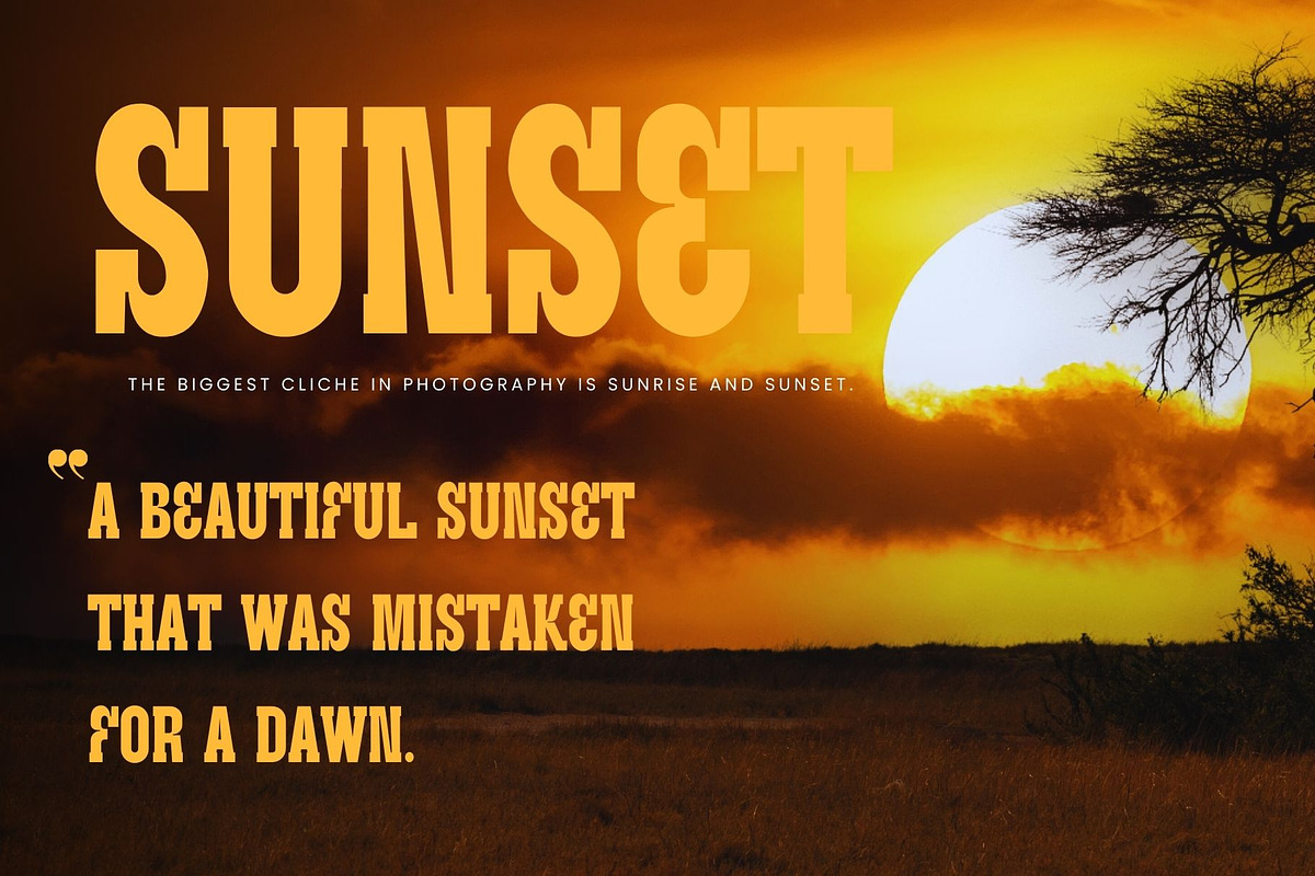 Gains Slab Serif Font, a Slab Serif Font by Graphicxell (Photo 7 of 9)