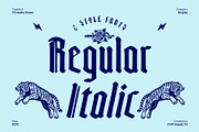 CS Hustle Drawn, a Blackletter Font by Craft Supply Co. (Thumbnail 2 of 8)