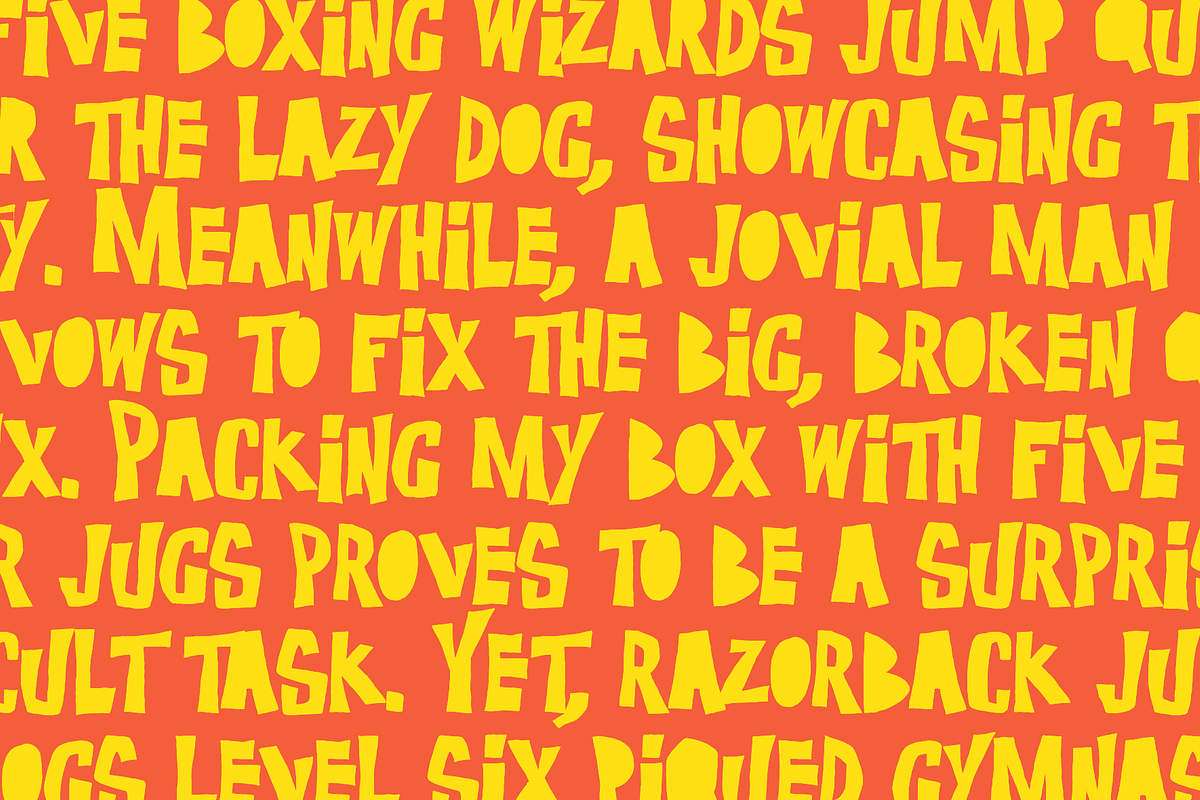 Gamaki - A Classic Playful Font, a Handwritten Font by Marvadesign (Photo 5 of 8)