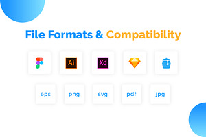 700 Conceptual Gradient Icons