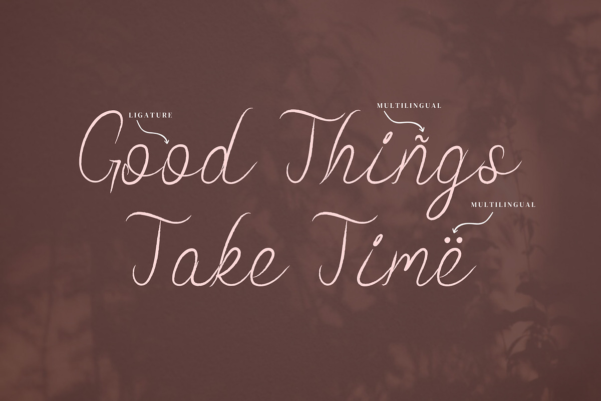 Fothem Script Fonts, a Script Font by mahstudios (Photo 10 of 14)