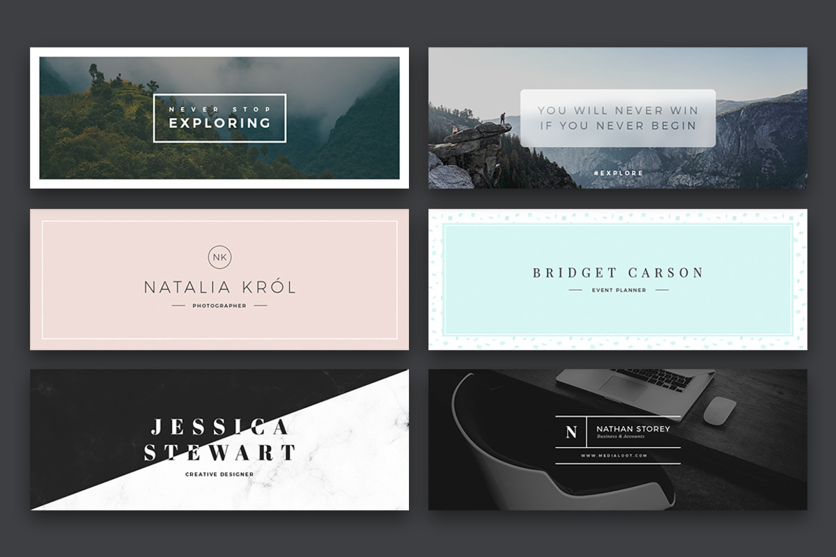 Facebook Timeline Cover Templates, a Templates & Theme by Medialoot (Photo 5 of 7)