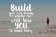 Goldberry brush hand-drawn font, a Handwritten Font by BilberryCreates (Thumbnail 6 of 7)