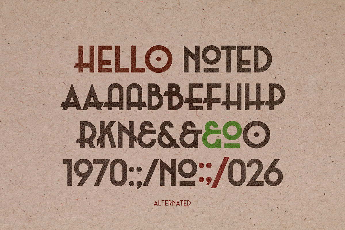 CROSMELLOW, a Sans Serif Font by OWL KING (Photo 3 of 8)