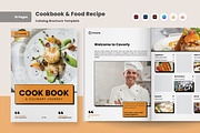 Elegant Recipe Brochure for Culinary, a Brochure Template by twinstd (Thumbnail 1 of 6)