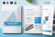 Canva Brochure 24 Pages, a Brochure Template by Template Zone (Thumbnail 1 of 12)