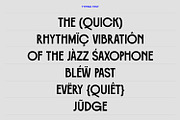PRAK Phonical - Sans Serif Display, a Sans Serif Font by Healltica.std (Thumbnail 6 of 19)