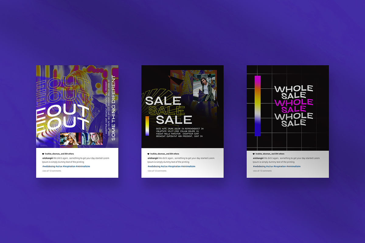 Hype Content Puzzle Instagram Feed, a Social Media Template by Azruca (Photo 6 of 6)